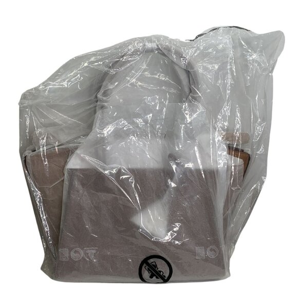 Michael Kors Avril Extra-Large Leather and Suede Tote Bag Brown NWT - Picture 6 of 6